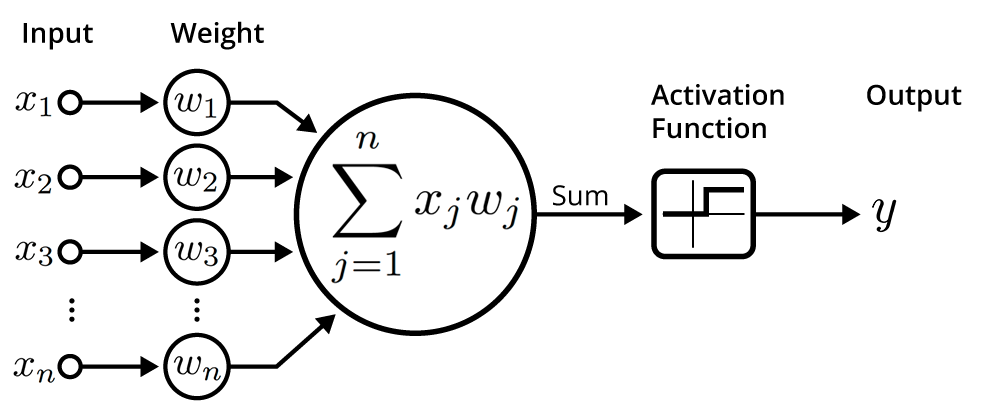 Artificial Neuron Diagram